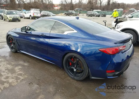 2017 Infiniti Q60 3.0T Premium from USA, damaged, VIN JN1EV7EL8HM551867